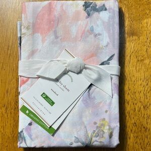 Pottery Barn 100% Organic Cotton Standard Size Kinsley Pillow Sham